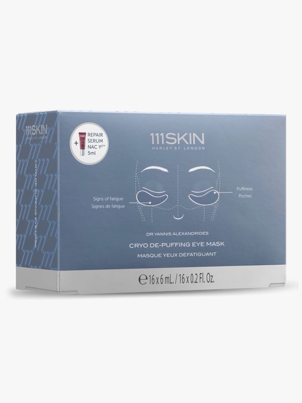 111SKIN Cryo De-Puffing Eye Mask Set - Brand New + Sealed! $230 Value
